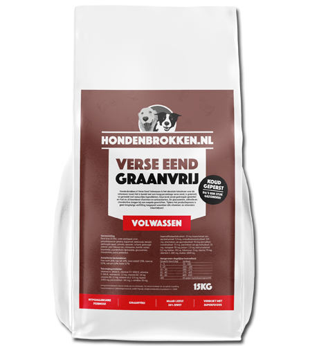 hondenbrokken met vers vlees